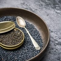 Anretningen af caviar en surprise